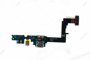 Шлейф для Samsung I9103 Galaxy R с разъемом зарядки (системным) и микрофоном