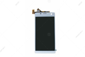Дисплей для Sony E5303 Xperia C4/ E5333 Xperia C4 Dual с тачскрином, белый