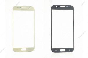 Стекло дисплея для переклейки для Samsung Galaxy S7 (G930F) золото