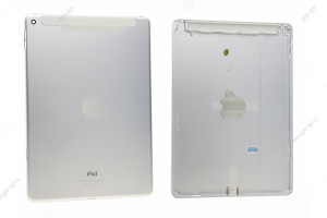 Панель задняя (корпус) для iPad Air 2 WiFi + Cellular, A1567, серебристый