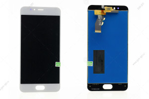 Дисплей для Meizu M5s с тачскрином, белый