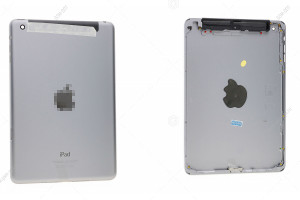 Панель задняя (корпус) для iPad mini 3 WiFi + Cellular, A1600, серый