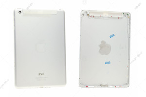 Панель задняя (корпус) для iPad mini 3 WiFi + Cellular, A1600, серебристый