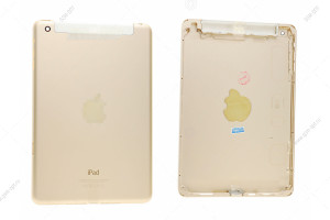 Панель задняя (корпус) для iPad mini 3 WiFi + Cellular, A1600, розовое золото