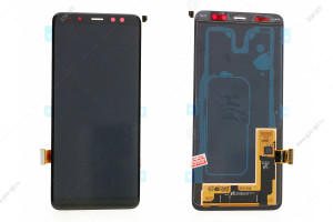 Дисплей для Samsung Galaxy A8 (A530F) черный, оригинал