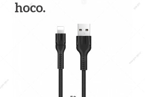 Кабель USB Hoco U31 Benay Lightning для Apple 1.2м, черный