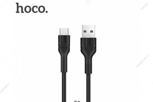 Кабель USB Hoco U31 Benay Type-C, 1.2м, черный