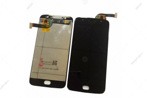 Дисплей для Motorola Moto G5s с тачскрином черный