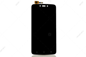 Дисплей для Motorola Moto C Plus (XT1723) с тачскрином, черный