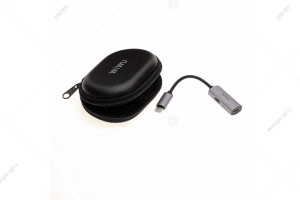 Адаптер аудио Wiwu Dual Lightning Adapter LT02 для Apple iPhone серый