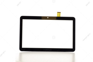 Тачскрин для планшета (10.1") RP-400A-10.1-FPC-A3 черный, логотип CYBERTAB (247x156mm)