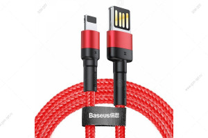 Кабель USB Baseus Cafule Lightning Special для Apple, 1м, красный-черный