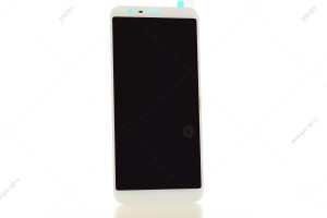 Дисплей для Meizu M8C с тачскрином, белый