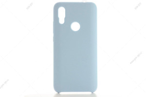 Чехол Silicone Cover для Xiaomi Redmi 7 (2019) небесно-голубой