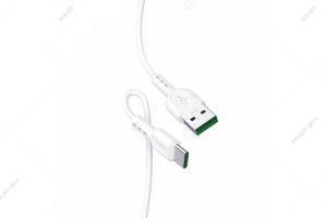 Кабель USB Hoco X33 Surpass, Type-C, 5A, 1м, белый