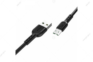 Кабель USB Hoco X33 Surpass, Micro USB, 4A, 1м, черный