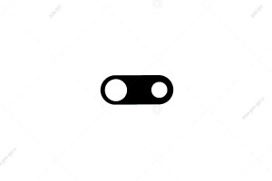 Стекло камеры для iPhone 8 Plus черный
