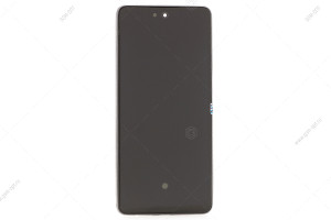 Дисплей для Samsung Galaxy A52 (A525F)/ A52s (A528B) в рамке, черный (service pack)
