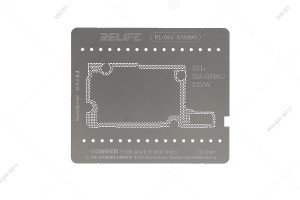 Трафарет межплатный Relife для Samsung Galaxy S21+ G996B/ G996U (T=0.12mm)