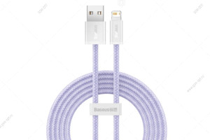 Кабель USB Baseus Dynamic 2 Series, Lightning для Apple PD 2,4A, 1м, пурпурный