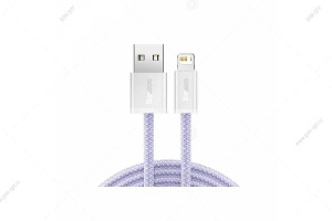 Кабель USB Baseus Dynamic Series, Lightning для Apple PD 2,4A, 1м, пурпурный