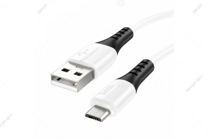 Кабель USB Hoco X82, Micro-USB, 2.4A, 1м, белый