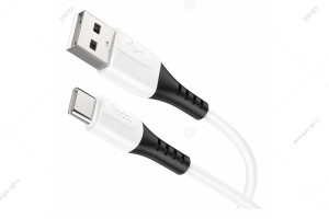 Кабель USB Hoco X82, Type-C, 3A PD, 1м, белый