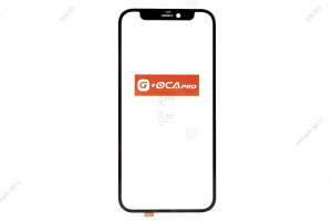 Стекло дисплея для переклейки G+OCA Pro для iPhone 12 Mini черный + OCA