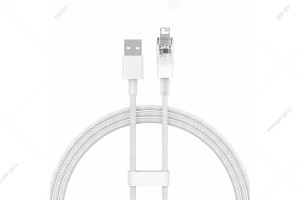 Кабель USB Baseus Explorer Lightning для Apple, 2.4A, 1м, белый