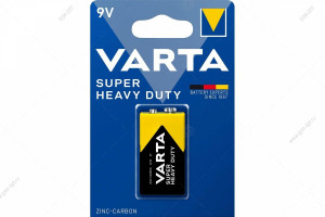 Батарейка Крона Varta Super Heavy Duty, 6F22-1BL