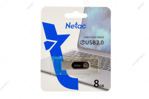 Флешка 8GB USB 2.0 Netac U278, черный
