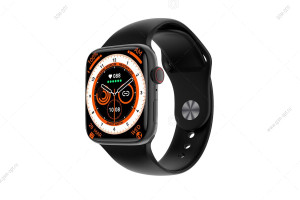 Смарт часы Mivo MV8 mini, дизайн watch 8, 1.8", IP68, NFC, черный