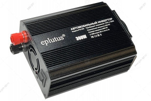 Автомобильный инвертор Eplutus PW300, 220V на 12V, черный